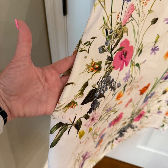 Sonnet James Brielle Floral Print modest Dress 45621 - Picture 7 of 13